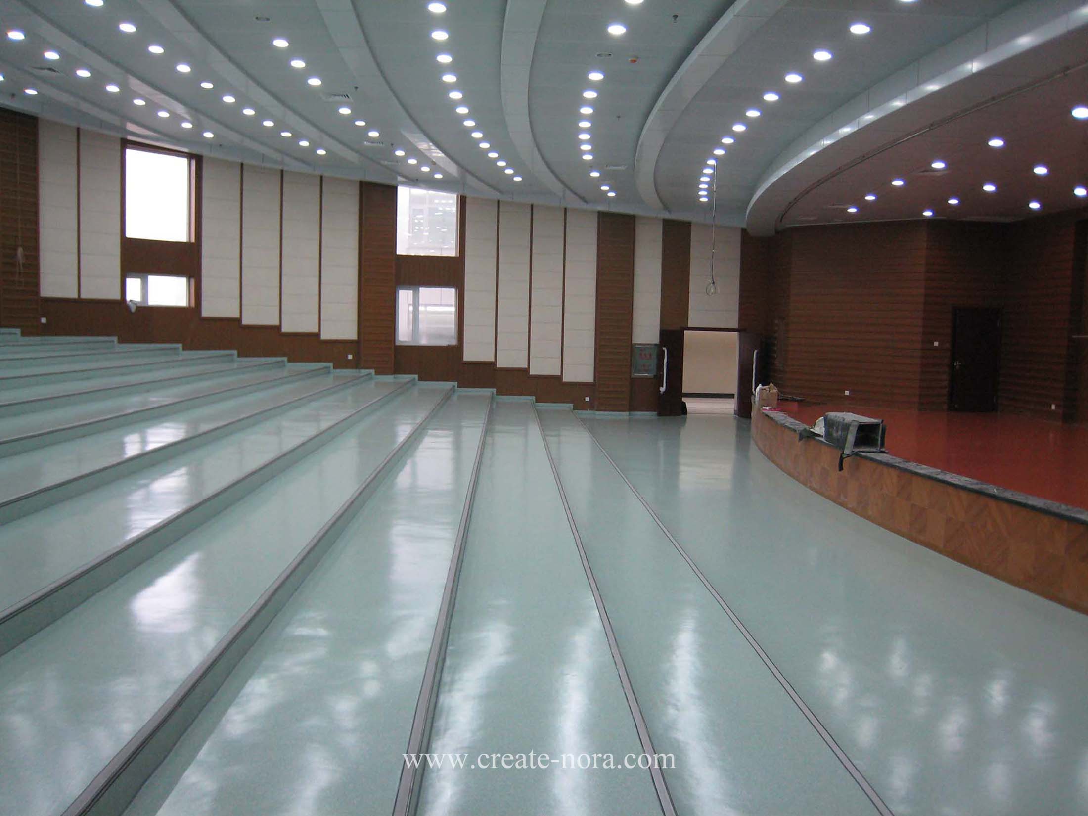 the photo of nora rubber flooring in Xiangyang Power Generation Co.,Ltd 2